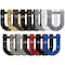 Ekena Millwork Premium Horseshoe Roller Hanger w/ Bolts for Barn Door for 2 1/4" Doors, Silver Metallic GB60015R2SM - alternate 2
